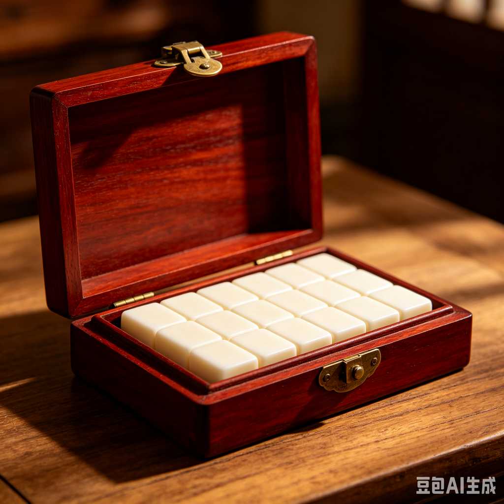 premium gift mahjong tiles